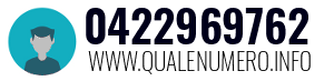 Numero di telefono 0422969762 0422969762