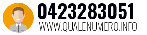 Numero di telefono 0423283051 0423283051