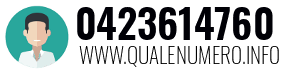 Numero di telefono 0423614760 0423614760