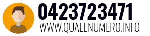 Numero di telefono 0423723471 0423723471