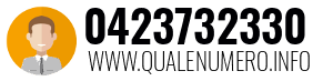 Numero di telefono 0423732330 0423732330