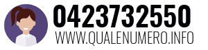 Numero di telefono 0423732550 0423732550