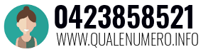 Numero di telefono 0423858521 0423858521