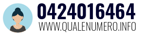 Numero di telefono 0424016464 0424016464
