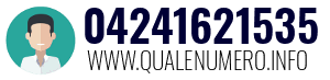 Numero di telefono 04241621535 04241621535