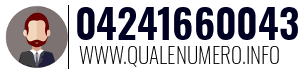Numero di telefono 04241660043 04241660043