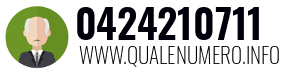 Numero di telefono 0424210711 0424210711