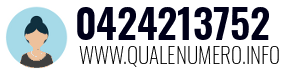 Numero di telefono 0424213752 0424213752