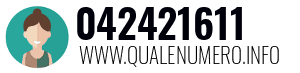 Numero di telefono 042421611 042421611