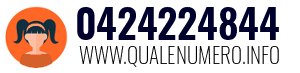 Numero di telefono 0424224844 0424224844