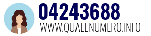 Numero di telefono 04243688 04243688