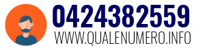 Numero di telefono 0424382559 0424382559