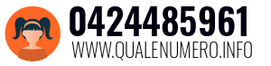 Numero di telefono 0424485961 0424485961