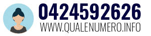 Numero di telefono 0424592626 0424592626