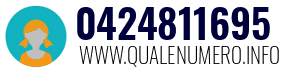 Numero di telefono 0424811695 0424811695