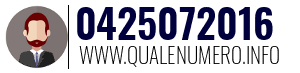 Numero di telefono 0425072016 0425072016
