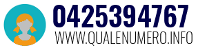 Numero di telefono 0425394767 0425394767