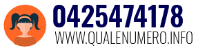 Numero di telefono 0425474178 0425474178