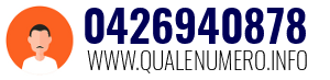 Numero di telefono 0426940878 0426940878