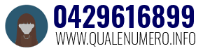 Numero di telefono 0429616899 0429616899
