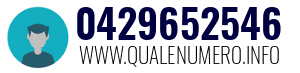 Numero di telefono 0429652546 0429652546