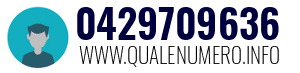 Numero di telefono 0429709636 0429709636