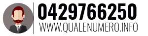 Numero di telefono 0429766250 0429766250