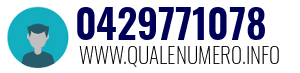 Numero di telefono 0429771078 0429771078