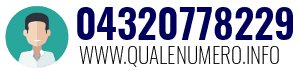 Numero di telefono 04320778229 04320778229