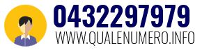 Numero di telefono 0432297979 0432297979