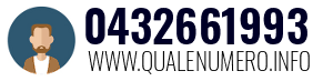 Numero di telefono 0432661993 0432661993