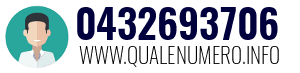 Numero di telefono 0432693706 0432693706