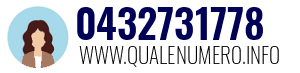 Numero di telefono 0432731778 0432731778