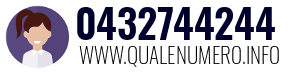 Numero di telefono 0432744244 0432744244