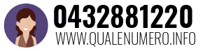 Numero di telefono 0432881220 0432881220