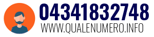 Numero di telefono 04341832748 04341832748