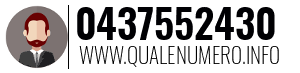 Numero di telefono 0437552430 0437552430