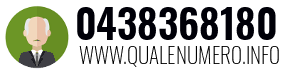 Numero di telefono 0438368180 0438368180
