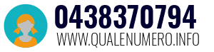 Numero di telefono 0438370794 0438370794