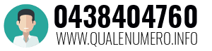 Numero di telefono 0438404760 0438404760