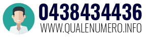 Numero di telefono 0438434436 0438434436