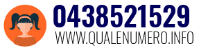 Numero di telefono 0438521529 0438521529