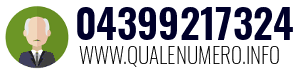 Numero di telefono 04399217324 04399217324
