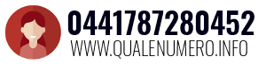 Numero di telefono 0441787280452 0441787280452