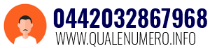 Numero di telefono 0442032867968 0442032867968