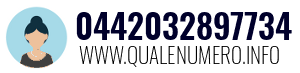 Numero di telefono 0442032897734 0442032897734