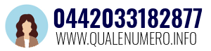 Numero di telefono 0442033182877 0442033182877