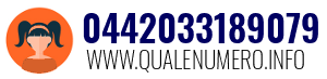 Numero di telefono 0442033189079 0442033189079