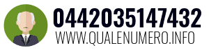 Numero di telefono 0442035147432 0442035147432