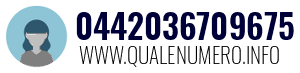 Numero di telefono 0442036709675 0442036709675